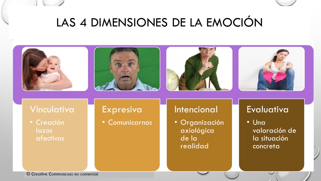 las 4 dimensiones de la emocion